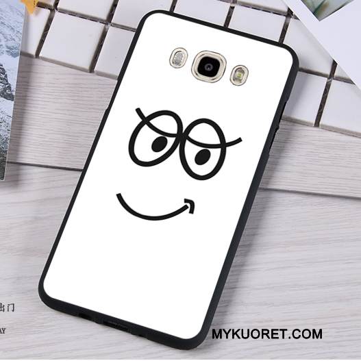 Kuori Samsung Galaxy J7 2016 Silikoni Murtumaton Trendi, Kotelo Samsung Galaxy J7 2016 Pehmeä Neste Tummansininen Puhelimen Kuoret