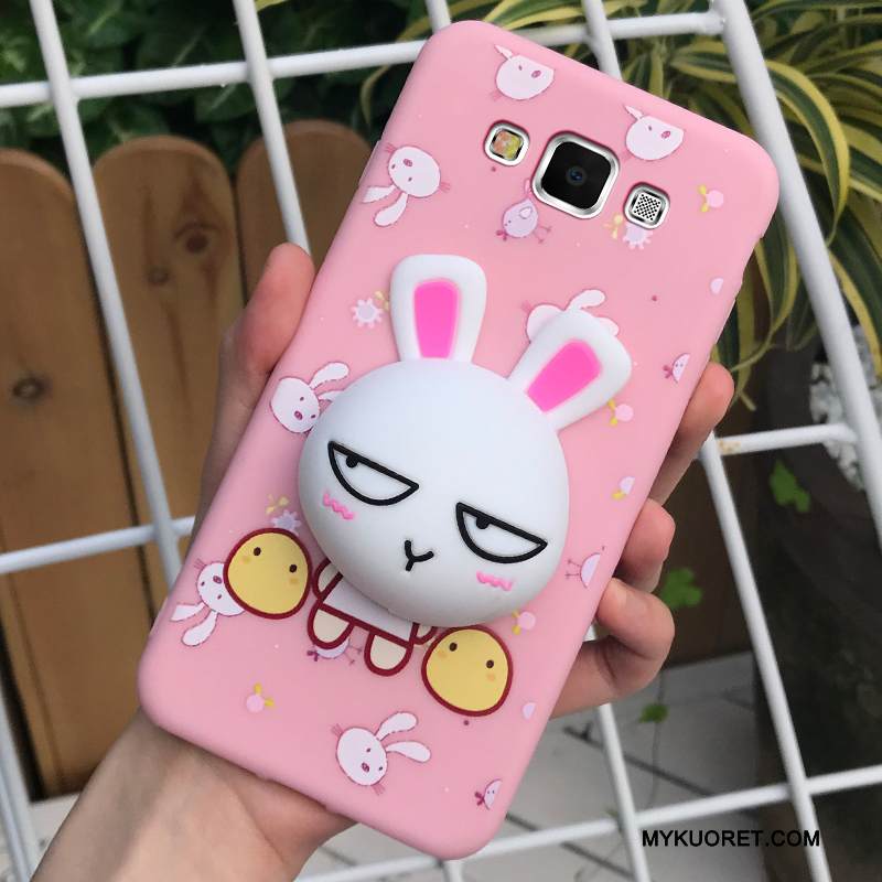 Kuori Samsung Galaxy J7 2016 Silikoni Musta Puhelimen Kuoret, Kotelo Samsung Galaxy J7 2016 Ripustettava Kaula