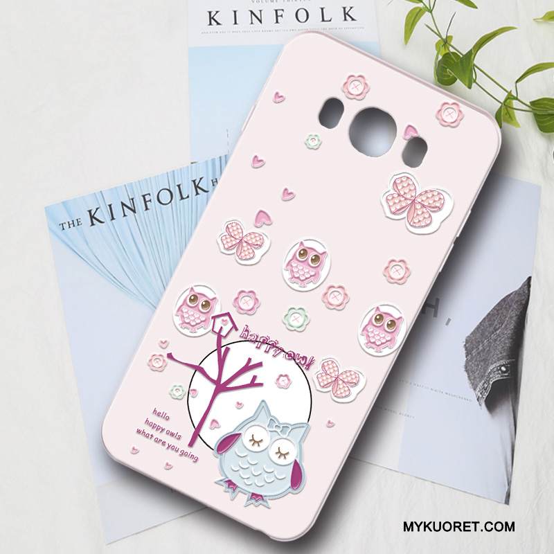 Kuori Samsung Galaxy J7 2016 Silikoni Puhelimen Kuoret Murtumaton, Kotelo Samsung Galaxy J7 2016 Pehmeä Neste Kova Persoonallisuus