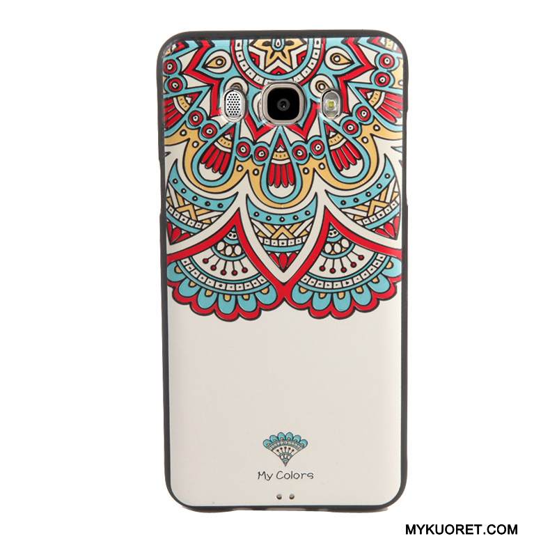 Kuori Samsung Galaxy J7 2016 Suojaus Kalvo Karkaisu, Kotelo Samsung Galaxy J7 2016 Monivärinen Puhelimen Kuoret
