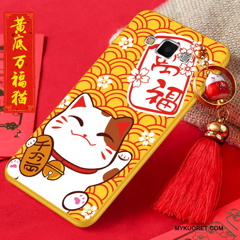 Kuori Samsung Galaxy J7 2016 Suojaus Kissa Puhelimen Kuoret, Kotelo Samsung Galaxy J7 2016 Murtumaton Rikkaus