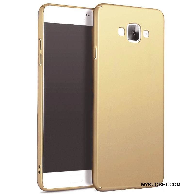 Kuori Samsung Galaxy J7 2016 Suojaus Pesty Suede Puhelimen Kuoret, Kotelo Samsung Galaxy J7 2016 Kova Jauhe