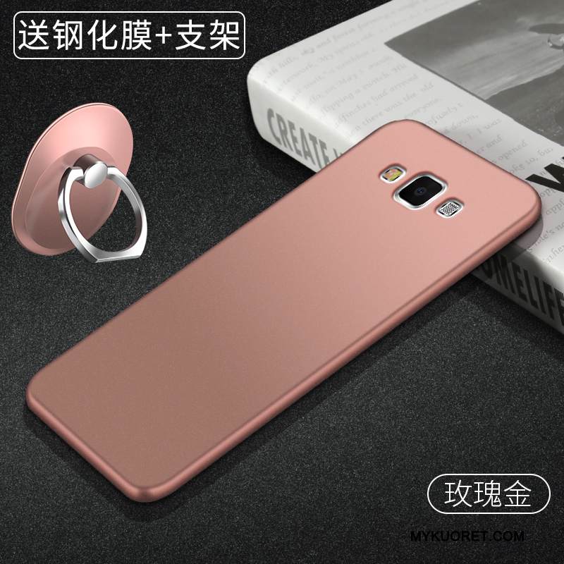 Kuori Samsung Galaxy J7 2016 Suojaus Punainen L, Kotelo Samsung Galaxy J7 2016 Pehmeä Neste Puhelimen Kuoret Yksinkertainen