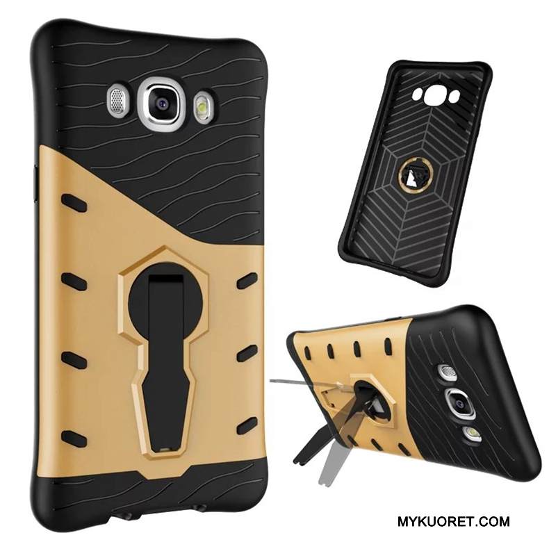 Kuori Samsung Galaxy J7 2016 Suojaus Punainen Murtumaton, Kotelo Samsung Galaxy J7 2016 Laukut Puhelimen Kuoret