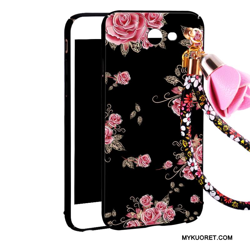 Kuori Samsung Galaxy J7 2017 Laukut Ripustettavat Koristeet Puhelimen Kuoret, Kotelo Samsung Galaxy J7 2017 L Pesty Suede