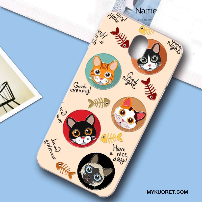 Kuori Samsung Galaxy J7 2017 Luova Puhelimen Kuoret Vaaleansininen, Kotelo Samsung Galaxy J7 2017 Suojaus Murtumaton Uusi