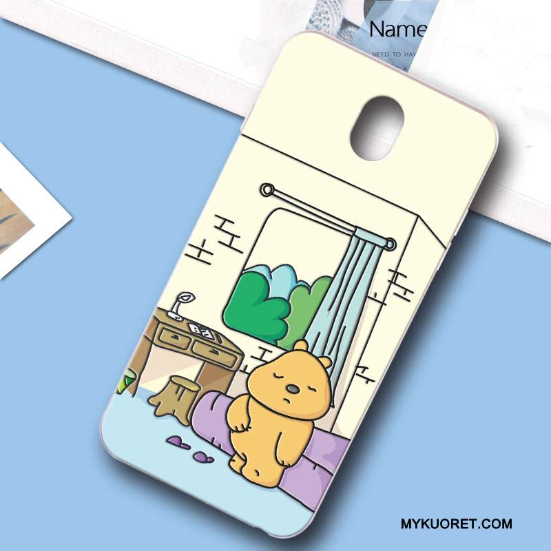 Kuori Samsung Galaxy J7 2017 Luova Puhelimen Kuoret Vaaleansininen, Kotelo Samsung Galaxy J7 2017 Suojaus Murtumaton Uusi