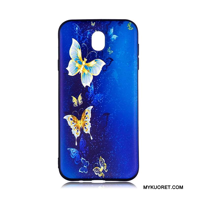 Kuori Samsung Galaxy J7 2017 Monivärinen Trendi Puhelimen Kuoret, Kotelo Samsung Galaxy J7 2017 Sarjakuva