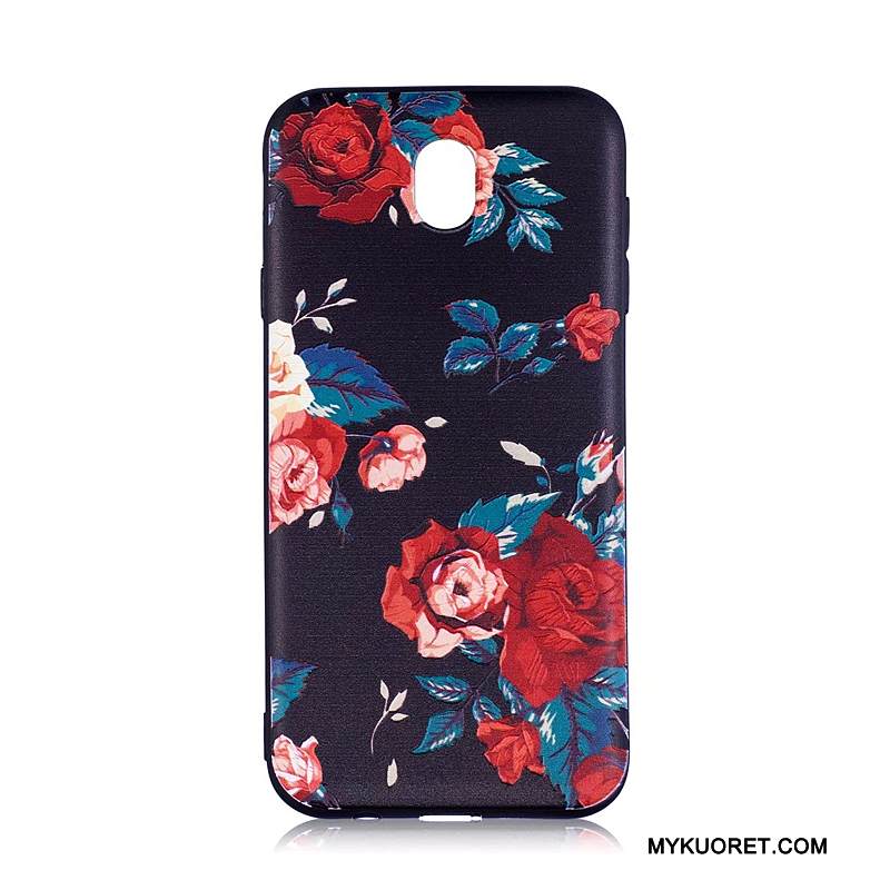 Kuori Samsung Galaxy J7 2017 Monivärinen Trendi Puhelimen Kuoret, Kotelo Samsung Galaxy J7 2017 Sarjakuva