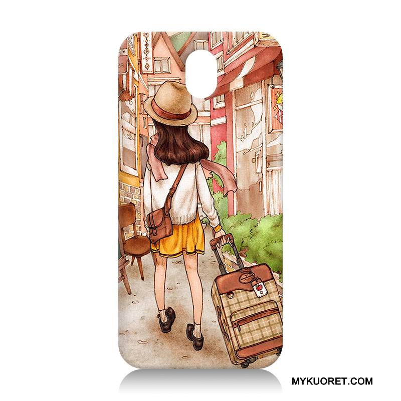 Kuori Samsung Galaxy J7 2017 Silikoni Valkoinen Eurooppa, Kotelo Samsung Galaxy J7 2017 Pehmeä Neste Uusi Murtumaton