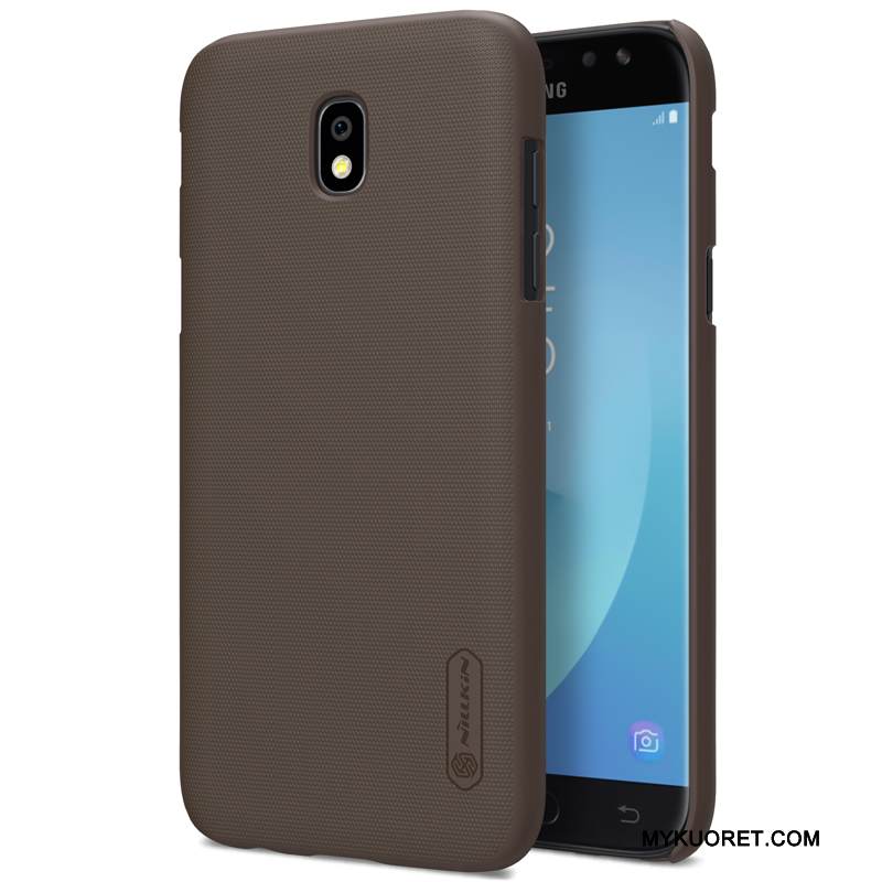 Kuori Samsung Galaxy J7 2017 Suojaus Liukumaton Punainen, Kotelo Samsung Galaxy J7 2017 Kulta Puhelimen Kuoret