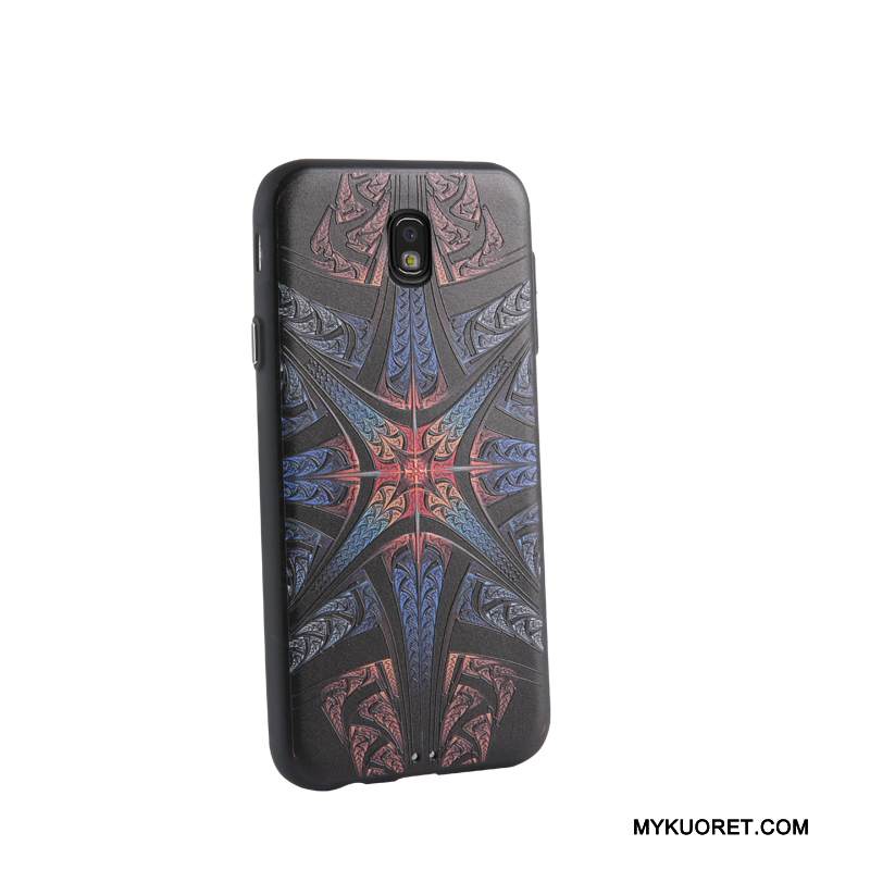 Kuori Samsung Galaxy J7 2017 Suojaus Pesty Suede Puhelimen Kuoret, Kotelo Samsung Galaxy J7 2017 Silikoni Murtumaton Ohut