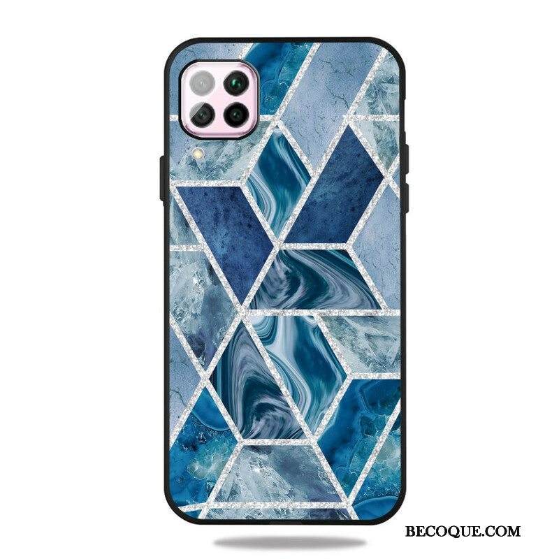 Kuori Samsung Galaxy M12 / A12 Glitter Marble