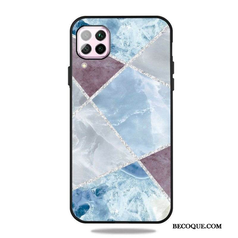 Kuori Samsung Galaxy M12 / A12 Glitter Marble