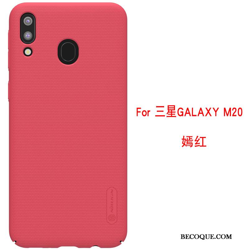 Kuori Samsung Galaxy M20 Laukut Kova Murtumaton, Kotelo Samsung Galaxy M20 Suojaus Kulta Pesty Suede