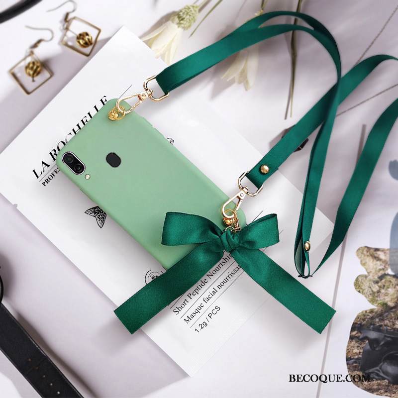 Kuori Samsung Galaxy M20 Laukut Vihreä Puhelimen Kuoret, Kotelo Samsung Galaxy M20 Ripustettavat Koristeet