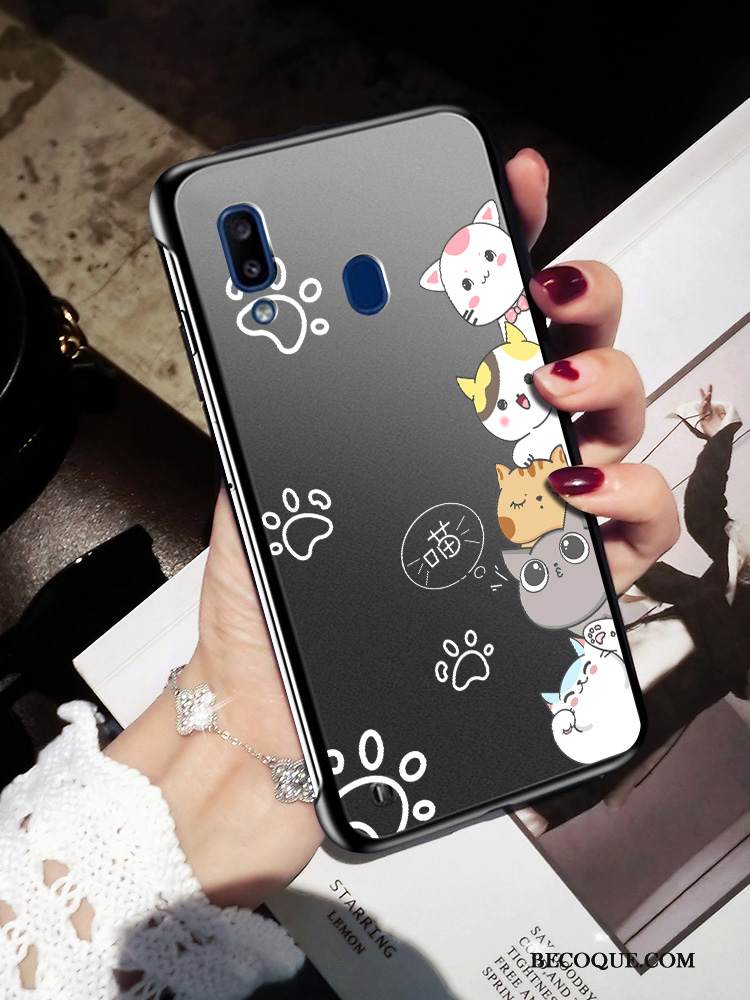 Kuori Samsung Galaxy M20 Sarjakuva Rengas Ihana, Kotelo Samsung Galaxy M20 Suojaus Kehys Ultra