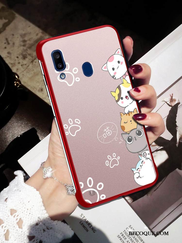 Kuori Samsung Galaxy M20 Sarjakuva Rengas Ihana, Kotelo Samsung Galaxy M20 Suojaus Kehys Ultra