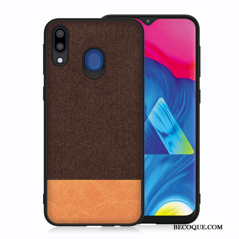 Kuori Samsung Galaxy M20 Silikoni Murtumaton Sininen, Kotelo Samsung Galaxy M20 Puhelimen Kuoret