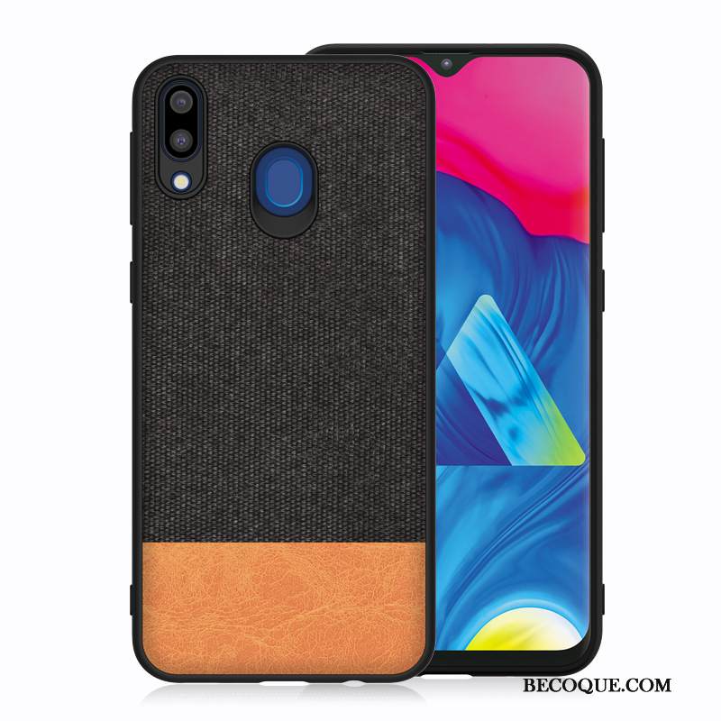 Kuori Samsung Galaxy M20 Silikoni Murtumaton Sininen, Kotelo Samsung Galaxy M20 Puhelimen Kuoret