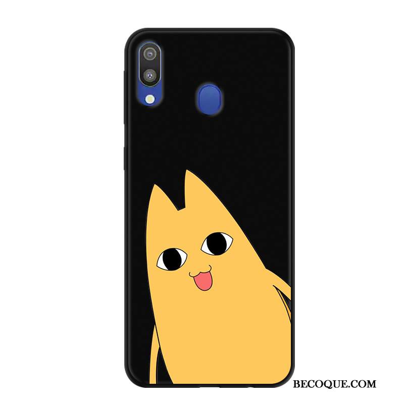 Kuori Samsung Galaxy M20 Suojaus Musta Trendi, Kotelo Samsung Galaxy M20 Murtumaton Puhelimen Kuoret