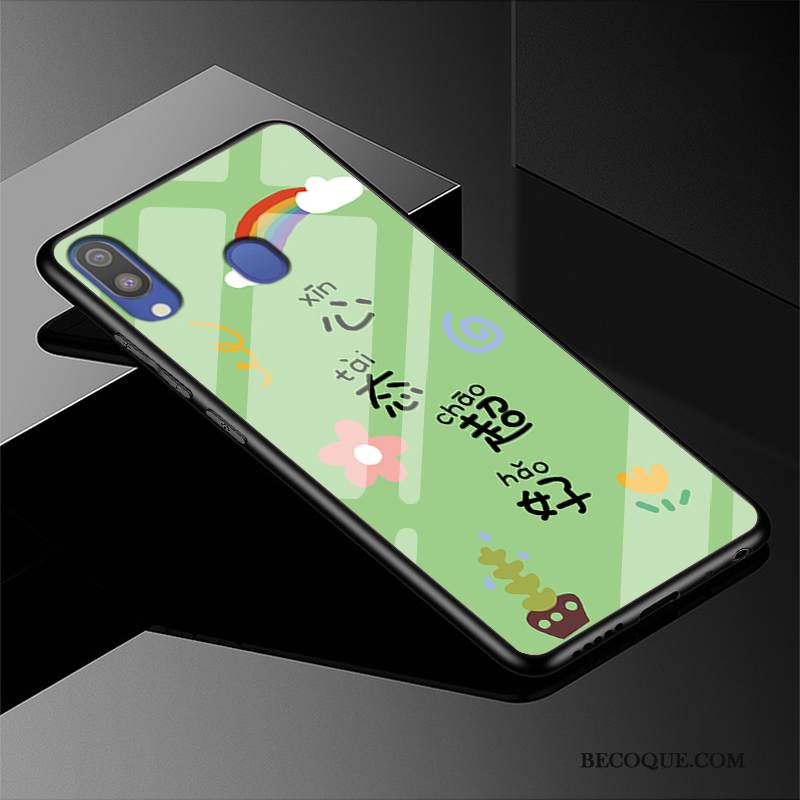 Kuori Samsung Galaxy M20 Tila Lasi Yksinkertainen, Kotelo Samsung Galaxy M20 Laukut Muokata Kustannukset