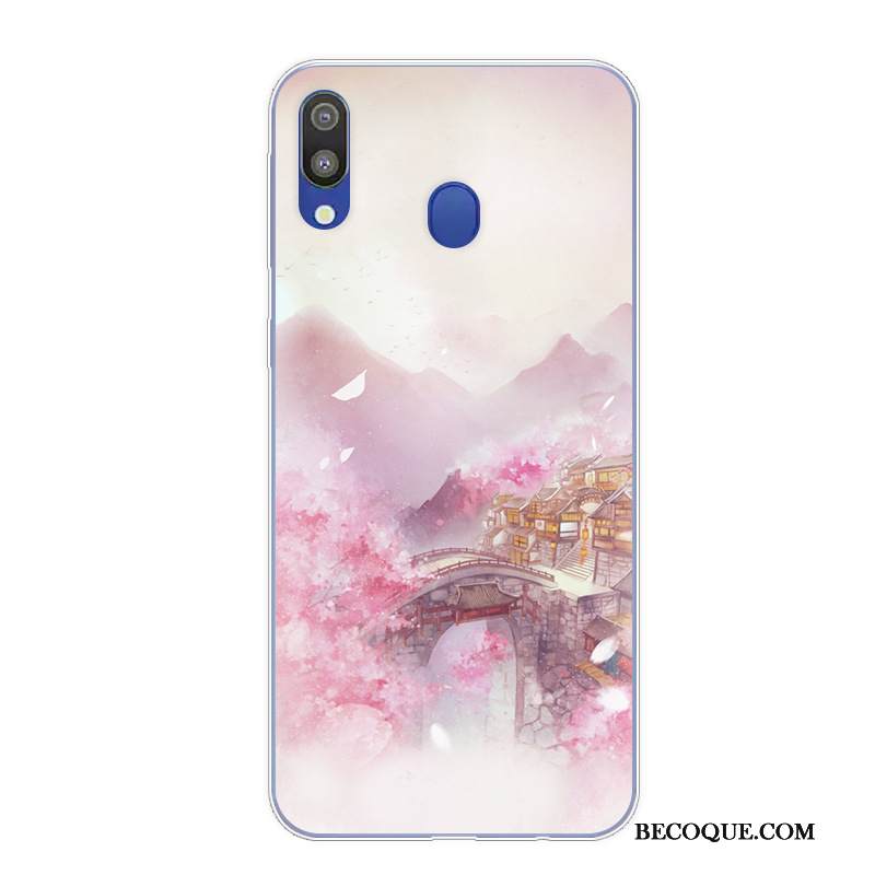 Kuori Samsung Galaxy M20 Vuosikerta Murtumaton Puhelimen Kuoret, Kotelo Samsung Galaxy M20 Suojaus Jauhe Taide