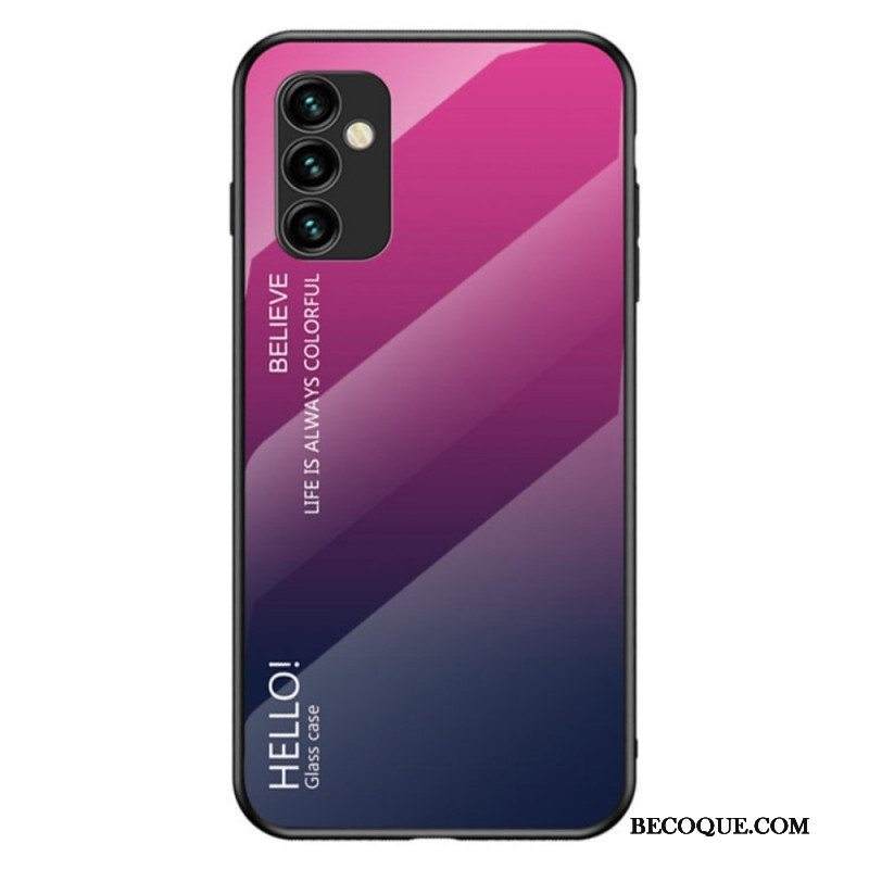 Kuori Samsung Galaxy M23 5G Karkaistu Lasi Hello