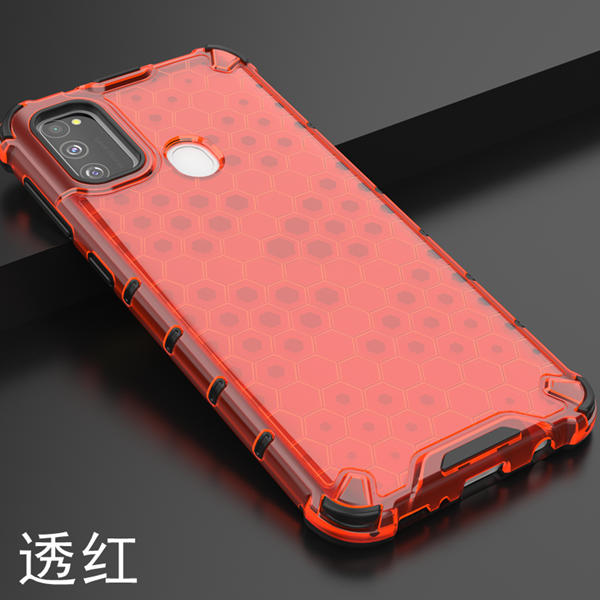 Kuori Samsung Galaxy M30s Laukut Läpinäkyvä Uusi, Kotelo Samsung Galaxy M30s Pehmeä Neste Suupaltti Vihreä