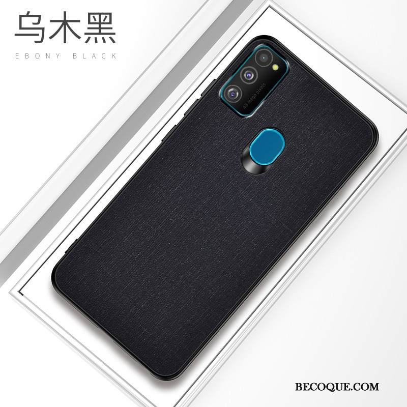 Kuori Samsung Galaxy M30s Luova Kova Murtumaton, Kotelo Samsung Galaxy M30s Laukut Harmaa Kiinteä Väri