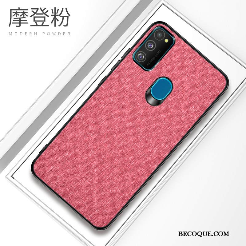 Kuori Samsung Galaxy M30s Luova Kova Murtumaton, Kotelo Samsung Galaxy M30s Laukut Harmaa Kiinteä Väri