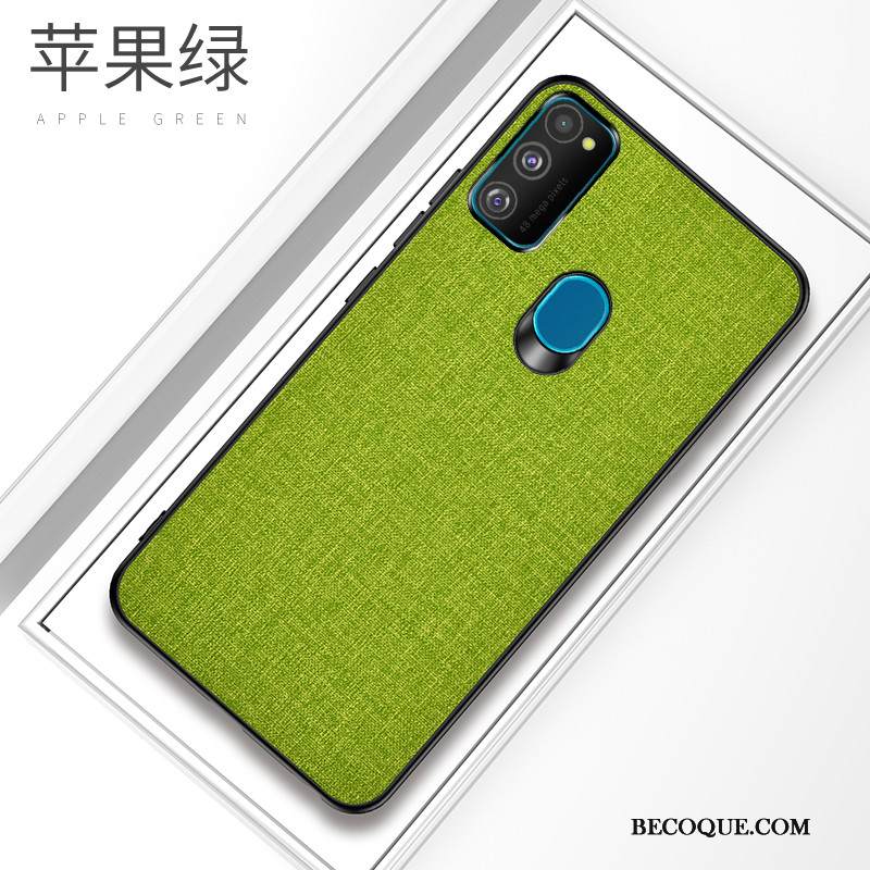 Kuori Samsung Galaxy M30s Luova Kova Murtumaton, Kotelo Samsung Galaxy M30s Laukut Harmaa Kiinteä Väri