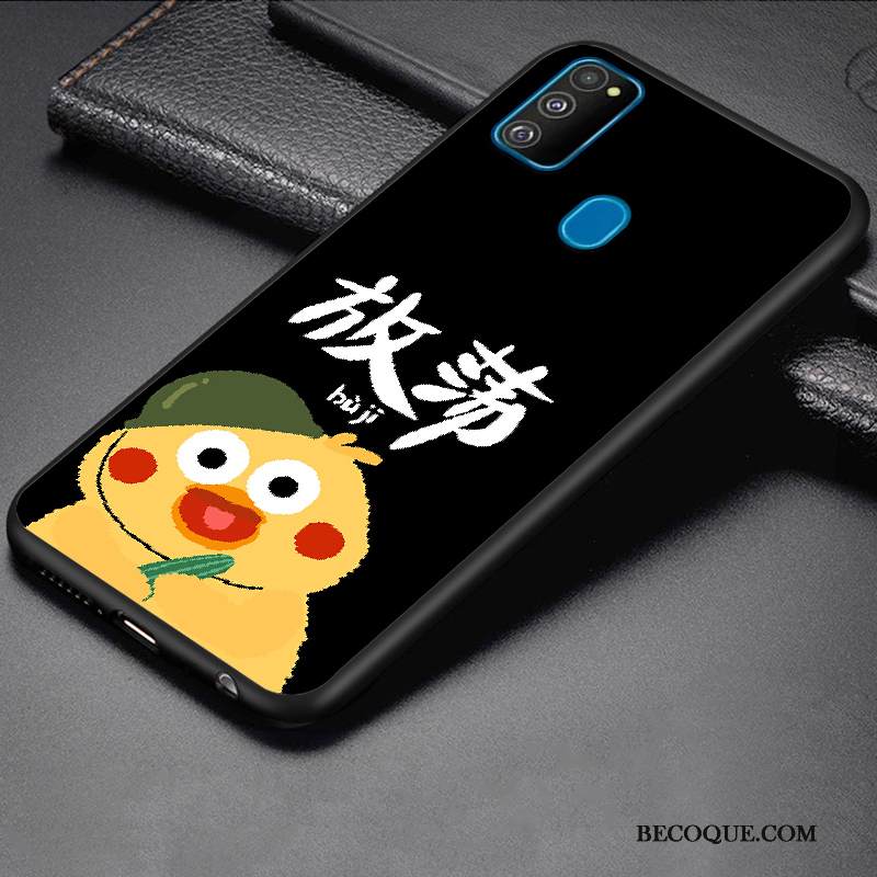 Kuori Samsung Galaxy M30s Luova Puhelimen Kuoret Sininen, Kotelo Samsung Galaxy M30s Suojaus Trendi Persoonallisuus