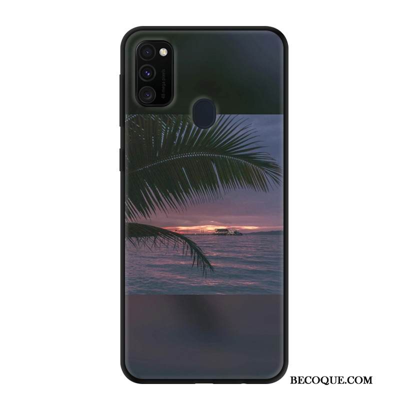 Kuori Samsung Galaxy M30s Sarjakuva Muokata Harmaa, Kotelo Samsung Galaxy M30s Suojaus Puhelimen Kuoret