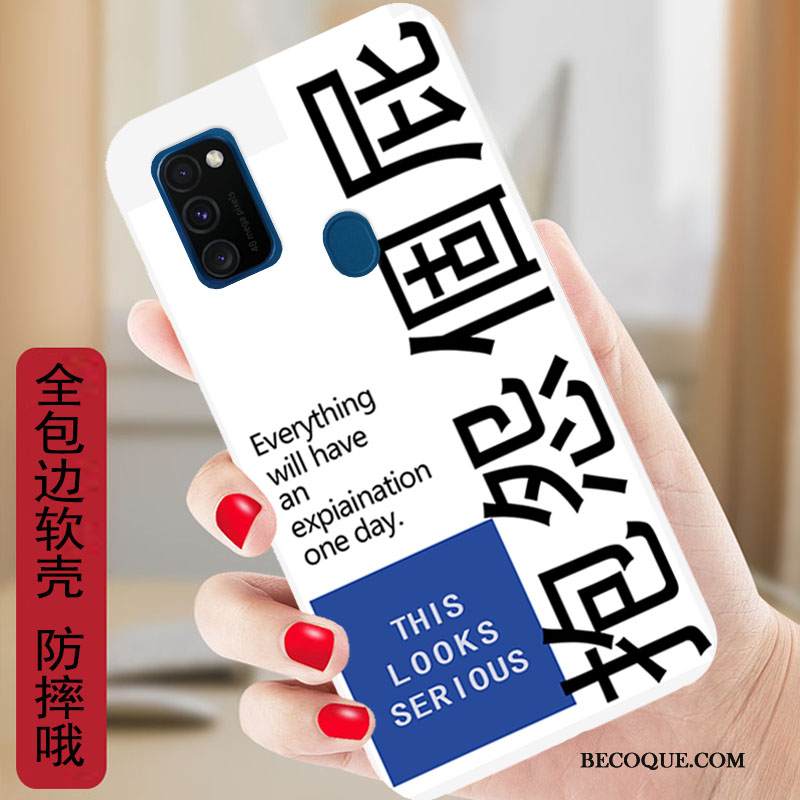 Kuori Samsung Galaxy M30s Silikoni Murtumaton Puhelimen Kuoret, Kotelo Samsung Galaxy M30s Suojaus Jauhe Persoonallisuus