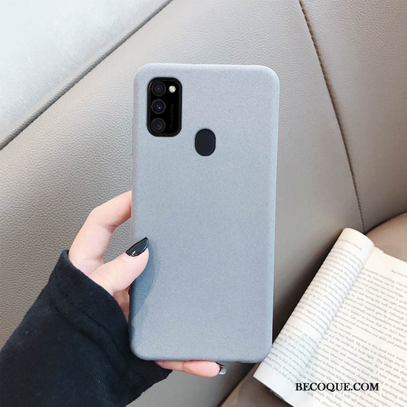 Kuori Samsung Galaxy M30s Silikoni Puhelimen Kuoret Pesty Suede, Kotelo Samsung Galaxy M30s Suojaus Yksinkertainen Takakansi