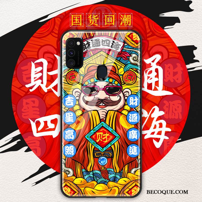 Kuori Samsung Galaxy M30s Suojaus Tuuli Trendi, Kotelo Samsung Galaxy M30s Rikkaus Keltainen