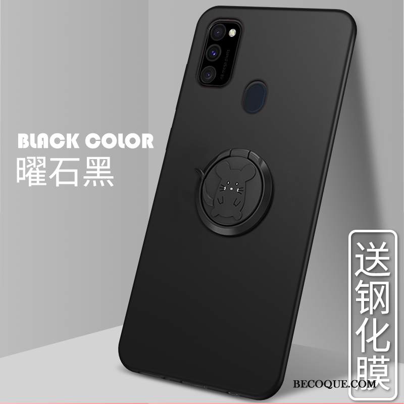 Kuori Samsung Galaxy M30s Tuki Persoonallisuus Puhelimen Kuoret, Kotelo Samsung Galaxy M30s Silikoni Punainen Rotta