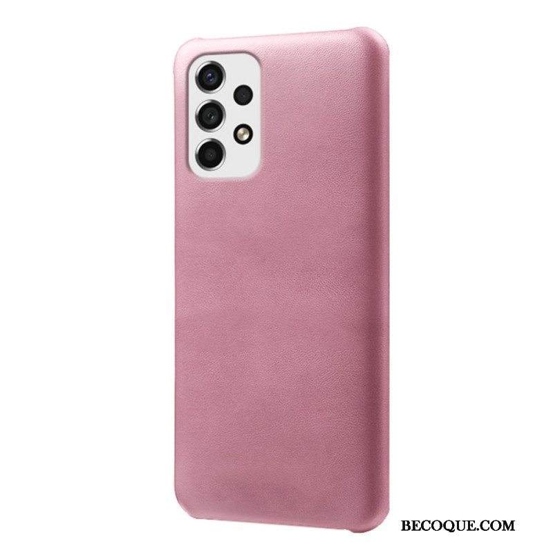 Kuori Samsung Galaxy M53 5G Ksq-nahkaefekti