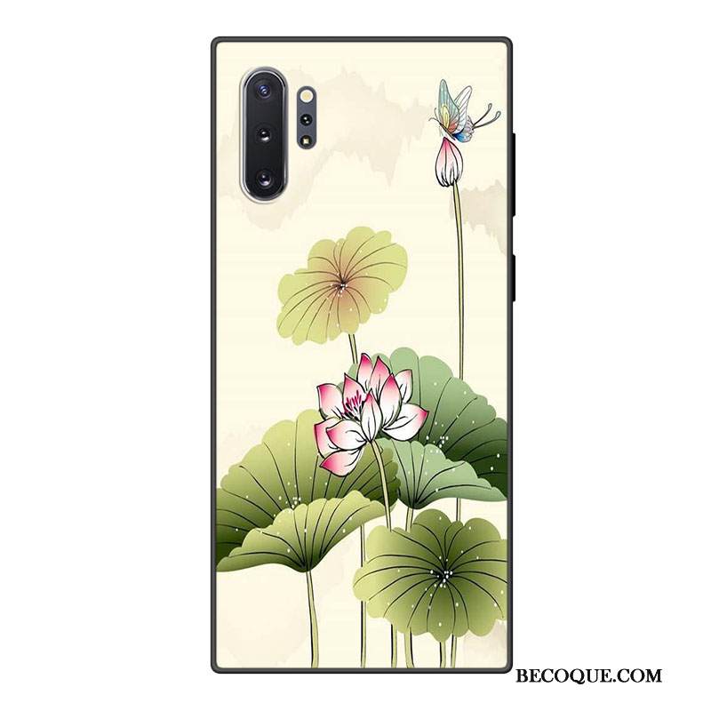 Kuori Samsung Galaxy Note 10+ Laukut Murtumaton Puhelimen Kuoret, Kotelo Samsung Galaxy Note 10+ Pehmeä Neste Kustannukset Sininen