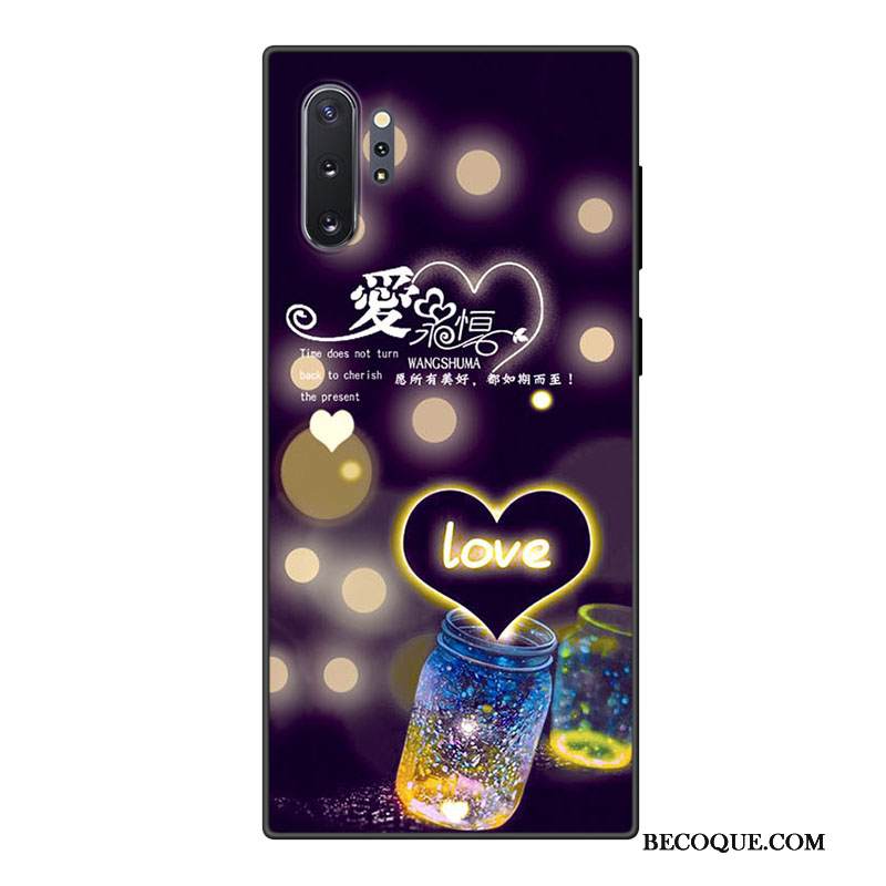 Kuori Samsung Galaxy Note 10+ Laukut Murtumaton Puhelimen Kuoret, Kotelo Samsung Galaxy Note 10+ Pehmeä Neste Kustannukset Sininen