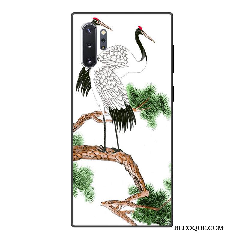 Kuori Samsung Galaxy Note 10+ Laukut Murtumaton Puhelimen Kuoret, Kotelo Samsung Galaxy Note 10+ Pehmeä Neste Kustannukset Sininen