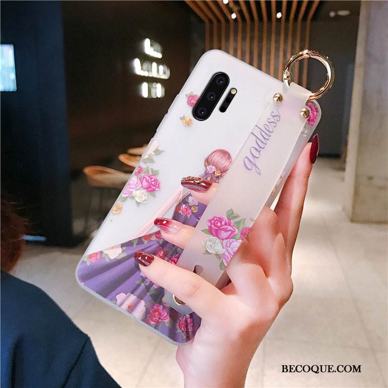 Kuori Samsung Galaxy Note 10+ Laukut Puhelimen Kuoret Murtumaton, Kotelo Samsung Galaxy Note 10+ Suojaus Ripustettavat Koristeet Läpinäkyvä