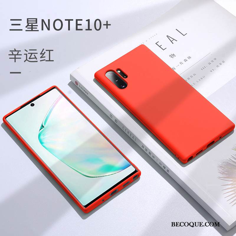 Kuori Samsung Galaxy Note 10+ Laukut Sininen Net Red, Kotelo Samsung Galaxy Note 10+ Suojaus Murtumaton Trendi