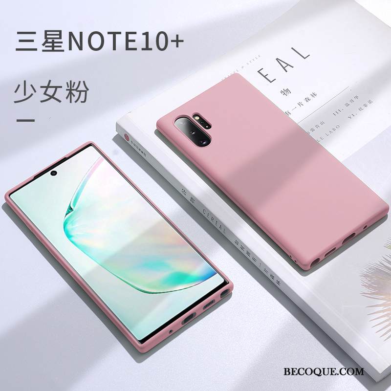 Kuori Samsung Galaxy Note 10+ Laukut Sininen Net Red, Kotelo Samsung Galaxy Note 10+ Suojaus Murtumaton Trendi