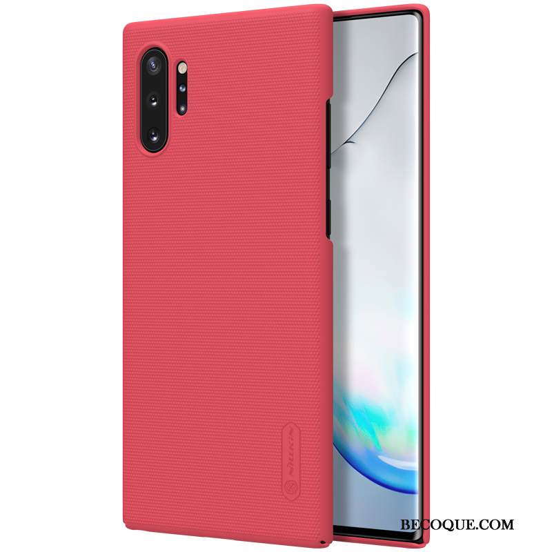 Kuori Samsung Galaxy Note 10+ Laukut Valkoinen Liukumaton, Kotelo Samsung Galaxy Note 10+ Suojaus Kova Pesty Suede