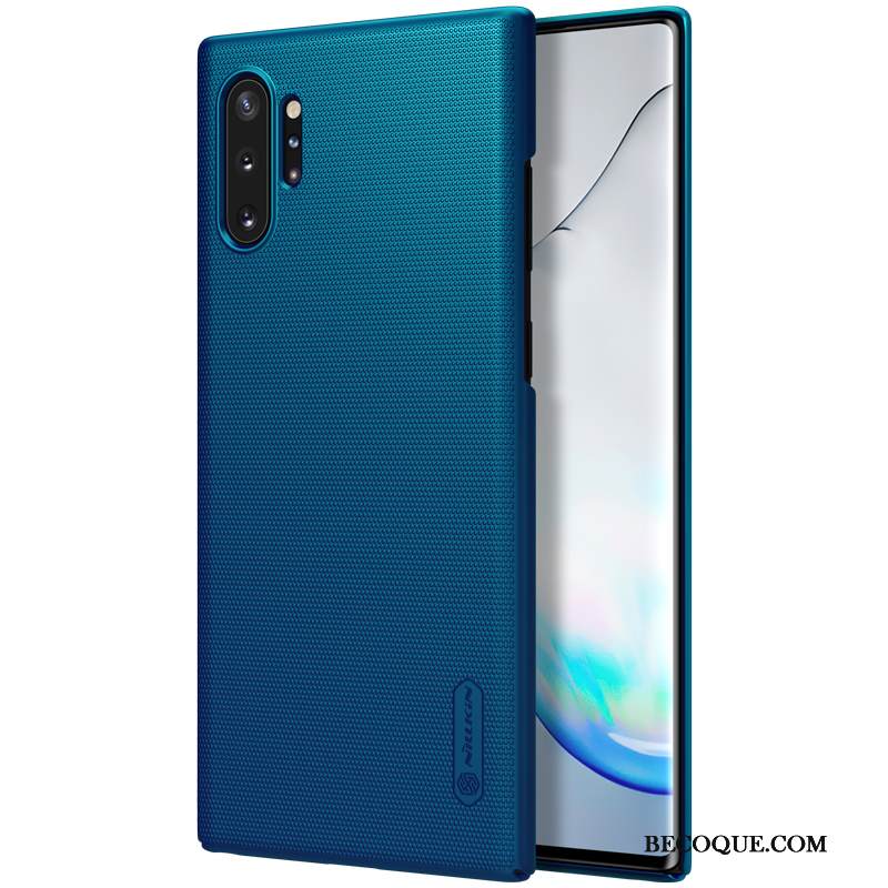 Kuori Samsung Galaxy Note 10+ Laukut Valkoinen Liukumaton, Kotelo Samsung Galaxy Note 10+ Suojaus Kova Pesty Suede