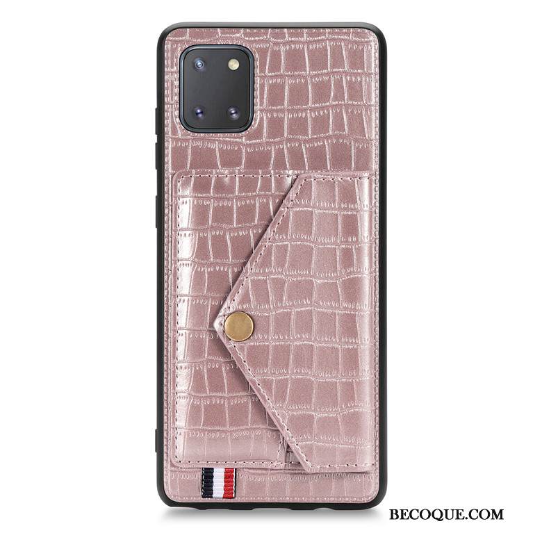 Kuori Samsung Galaxy Note 10 Lite Laukut Murtumaton Puhelimen Kuoret, Kotelo Samsung Galaxy Note 10 Lite Suojaus Viini Punainen Kukkakuvio