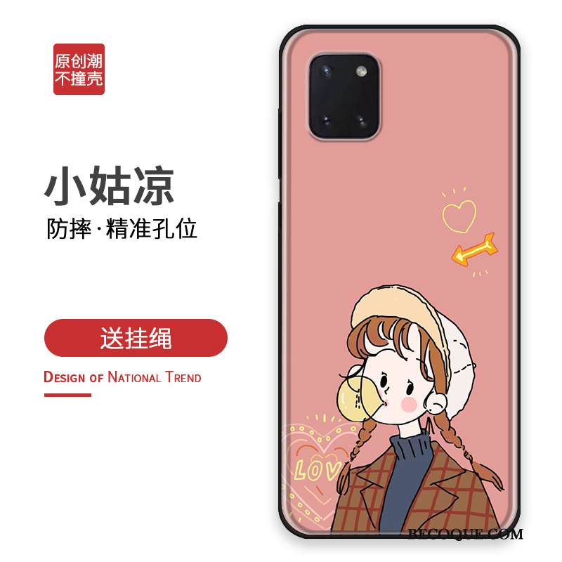 Kuori Samsung Galaxy Note 10 Lite Laukut Puhelimen Kuoret Nuoret, Kotelo Samsung Galaxy Note 10 Lite Silikoni Persoonallisuus Murtumaton