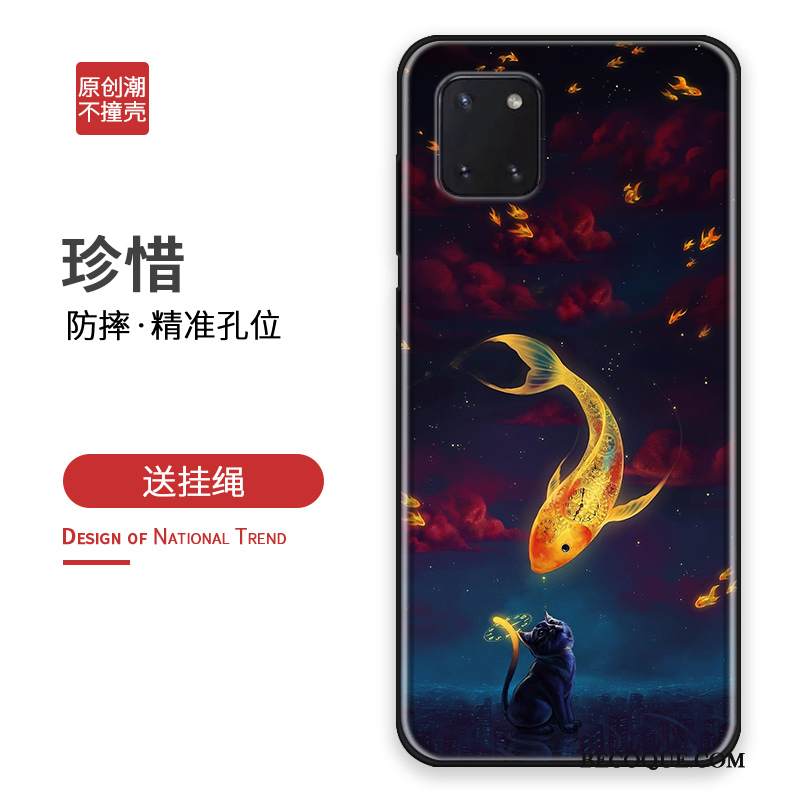 Kuori Samsung Galaxy Note 10 Lite Laukut Puhelimen Kuoret Punainen, Kotelo Samsung Galaxy Note 10 Lite Silikoni Nuoret Muokata